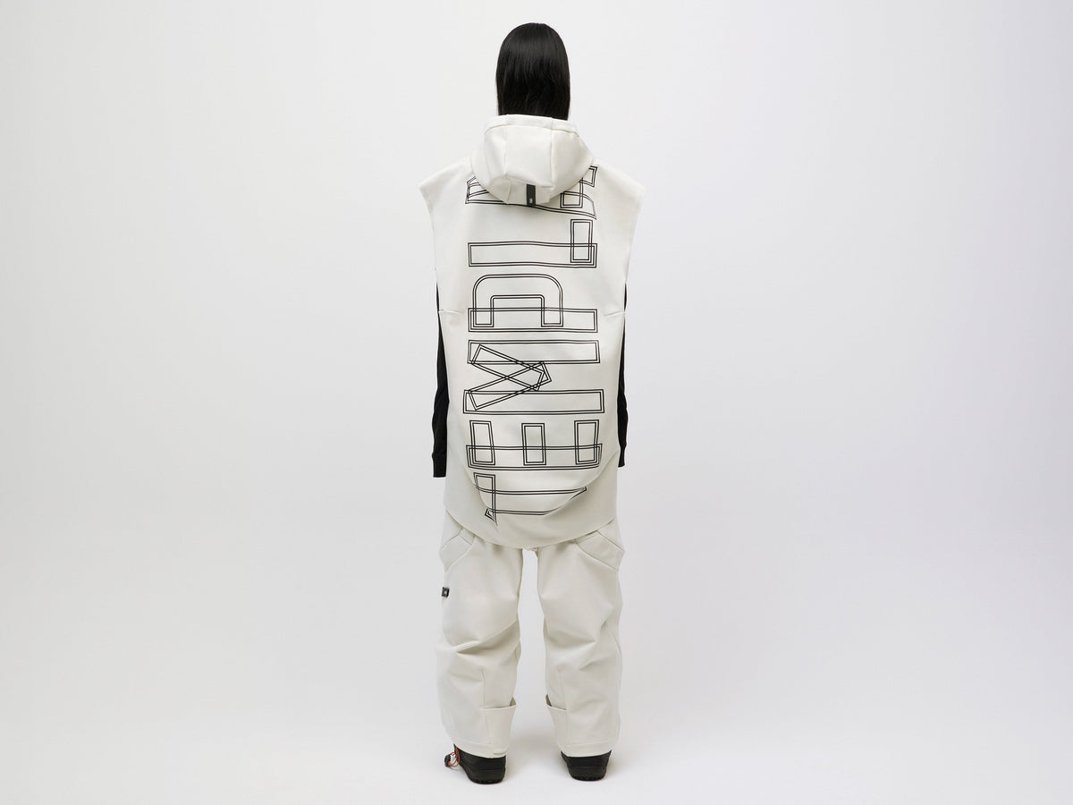 Pipe Hoodie Tank Unisex - Vaporous Grey