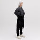 Reflective Bomber Down Jacket Unisex - Reflective Black