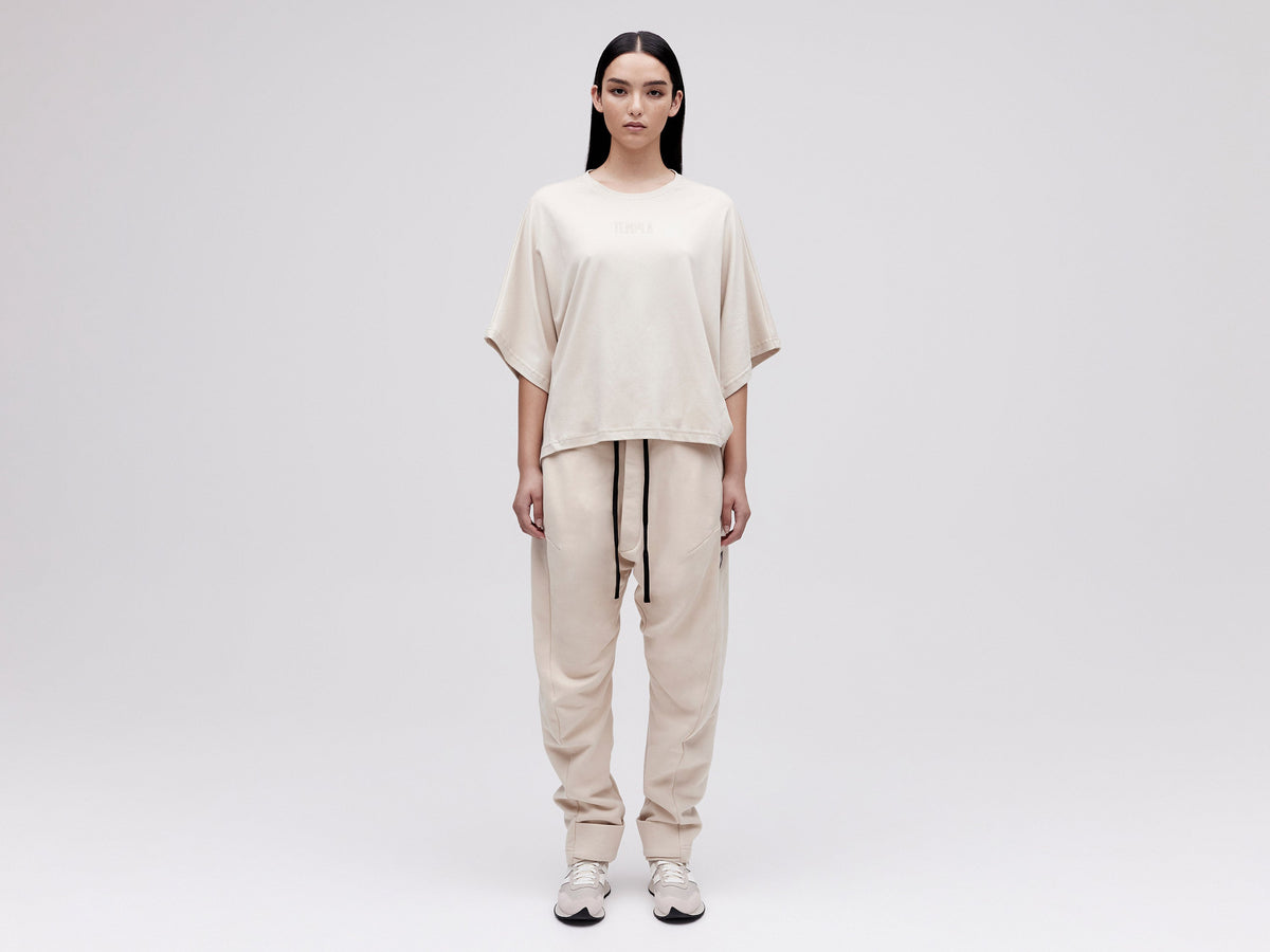 Cropped Tee - Fog