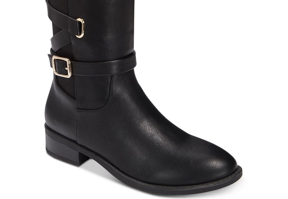 Thalia Sodi Women's Veronika Tall Riding Boots Black Size 6 M