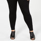 Style & Co Women's Plus Size Jeggings Black Size 24