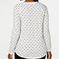 Karen Scott Women's Textured Sweater White Size XX-Large