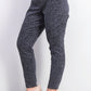 Style & Co Women's Curvy Fit Skinny Printed Jeans Grey Size 6